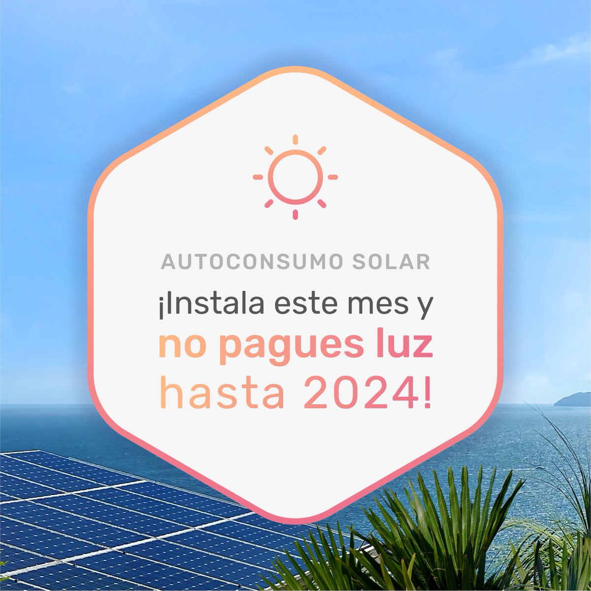 Si creías que este viernes era un día cualquiera, ya no porque... ¡Aún puedes aprovechar nuestra promoción para instalarte paneles solares con nosotros! ☀️ Recibirás una bonificación mensual de hasta 150€ en tu factura de electricidad. ¡Da ya el salto al #autoconsumosolar!