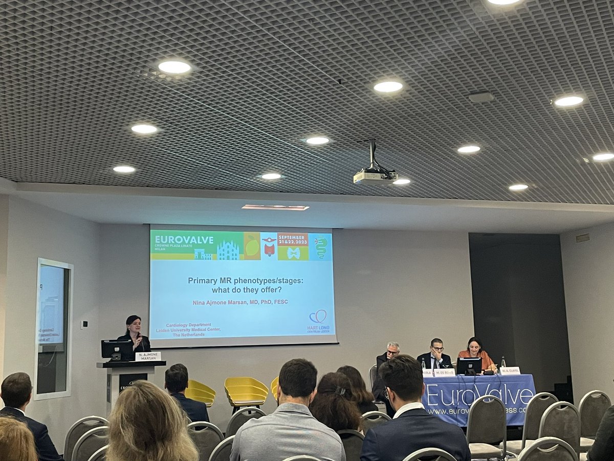 Fedeilardi's tweet photo. Brilliant talk on Primary Mitral regurgitation by @NAjmoneMarsan at #Eurovalve2023 @PatrizioLancel2 @CiroSantoro17 @S_Sperlongano https://t.co/4d0rGVyYLr