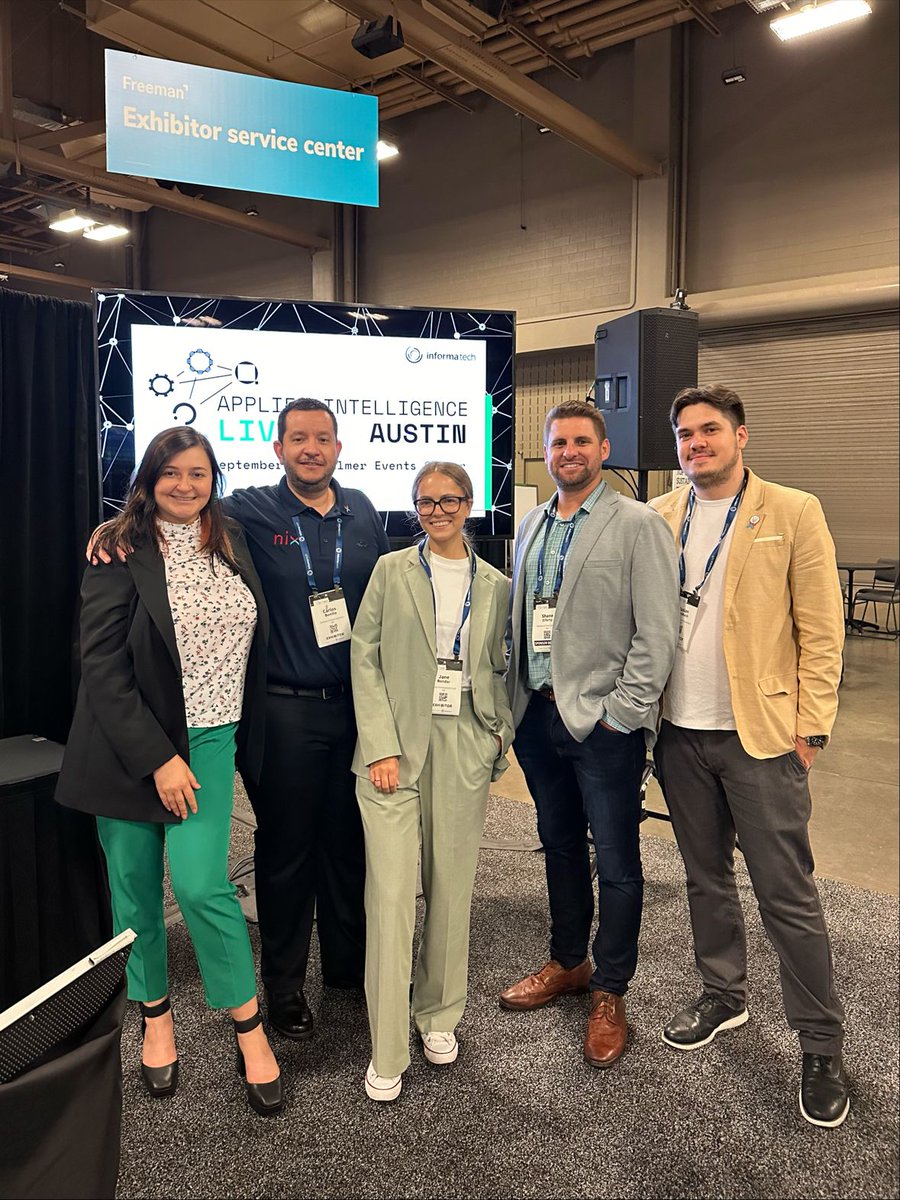 nix_united's tweet image. 🤔 How do you know your #AppliedLive experience was satisfying?

Well, here are two surefire signs:

✅ You visited booth 335
✅ You’ve got a short presentation of best-fitting software solutions to your current business tech challenge from one of our experienced experts