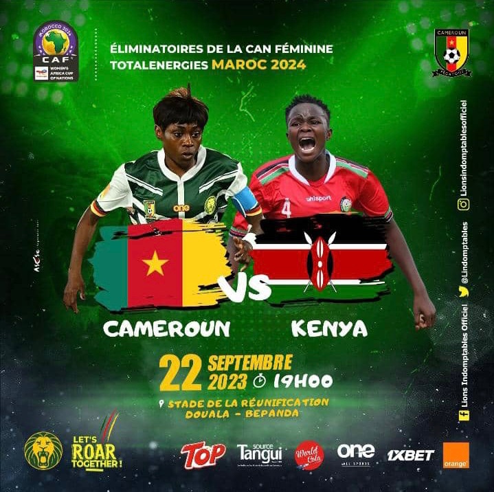 Êtes-vous prêts à rugir ce soir ? 🦁
#Cameroun #MatchDay #lionnesindimptables #camerounvsmaroc #Can
