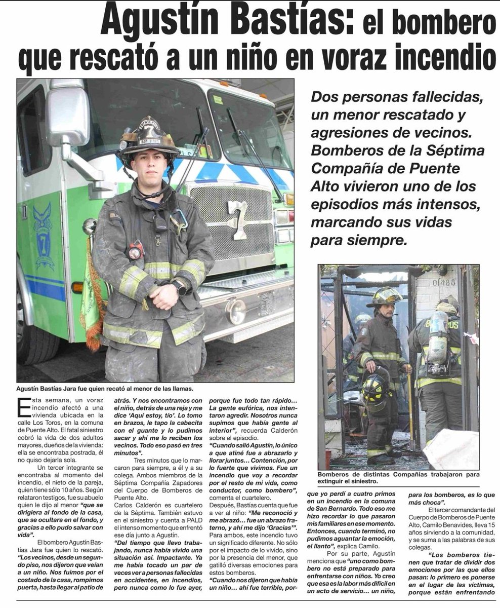 Bomberos de Chile tweet media