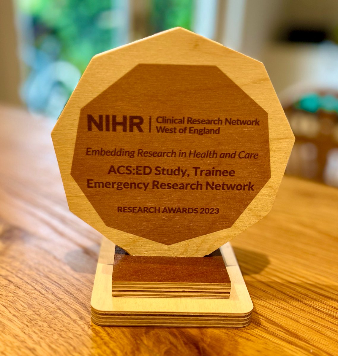 Congratulations to EVERYONE invloved with TERN for this #CRNWEAwards award! 'One of the quickest and most successful recruitment periods we have seen in Trauma and Emergency Care.' Looking forward to sharing the results of ACS:ED and SHED at the @RCEMevents ASC on Thursday.