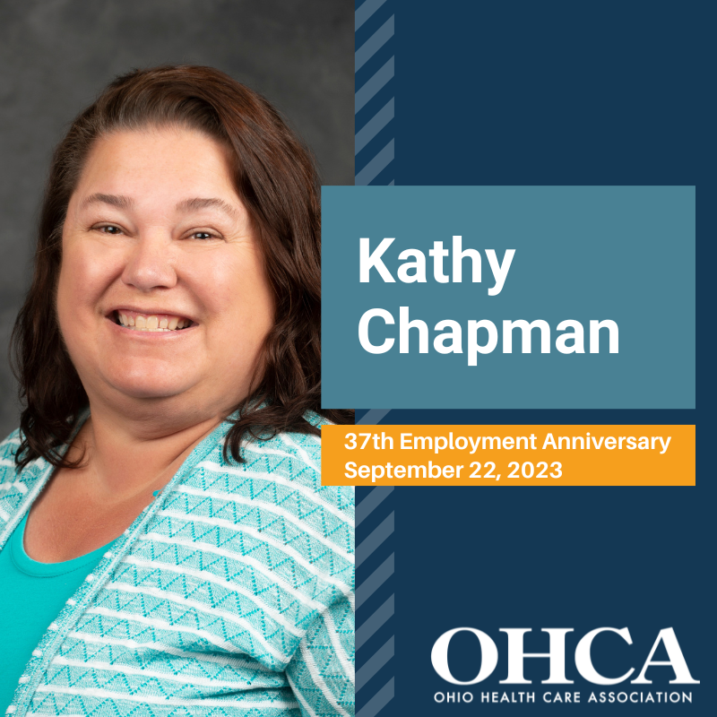 vanrunkle's tweet photo. At OHCA, we believe in #AgingInPlace. With an average tenure of 18 years, our dedication and longevity bring expertise to an ever-changing industry. Join the OHCA staff in wishing Kathy Chapman, Education Director, a happy 37th work anniversary! https://t.co/RX4iA7C67y