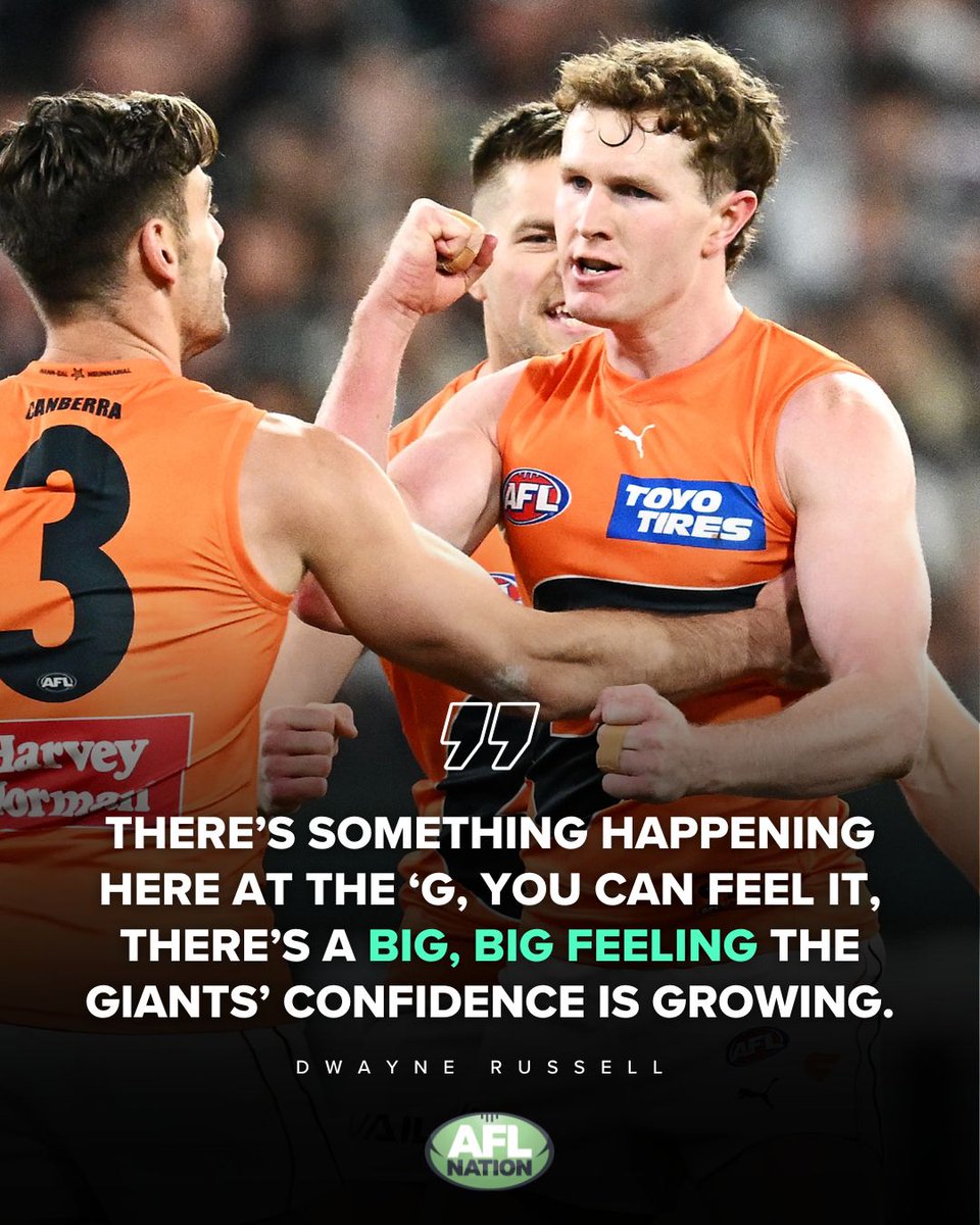 1116sen's tweet photo. The Giants turned it on in the second quarter!

#AFLPiesGiants https://t.co/5HNL2Jte4P
