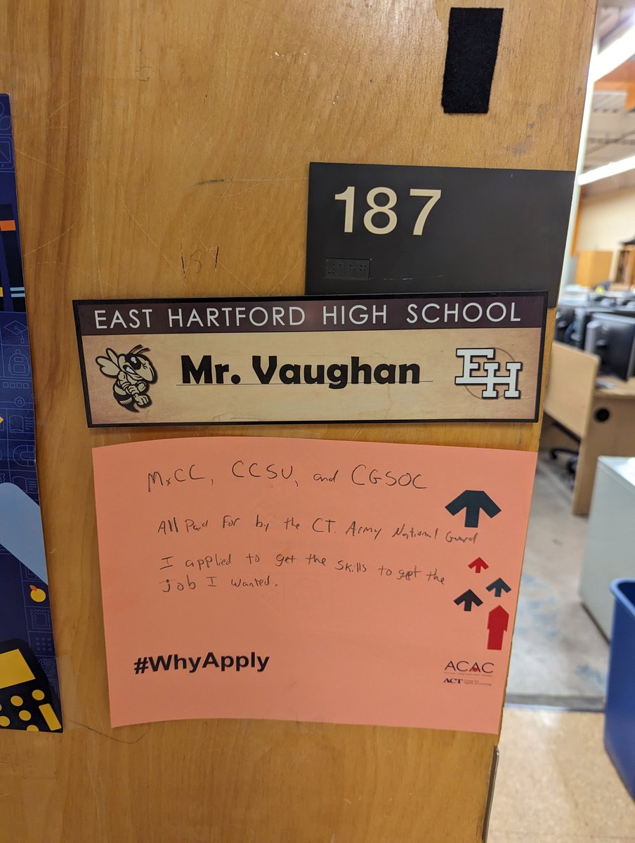 #whyapply ? I took a non-traditional route, Left with minimal college debt. Ask me why! @Ehhs826High