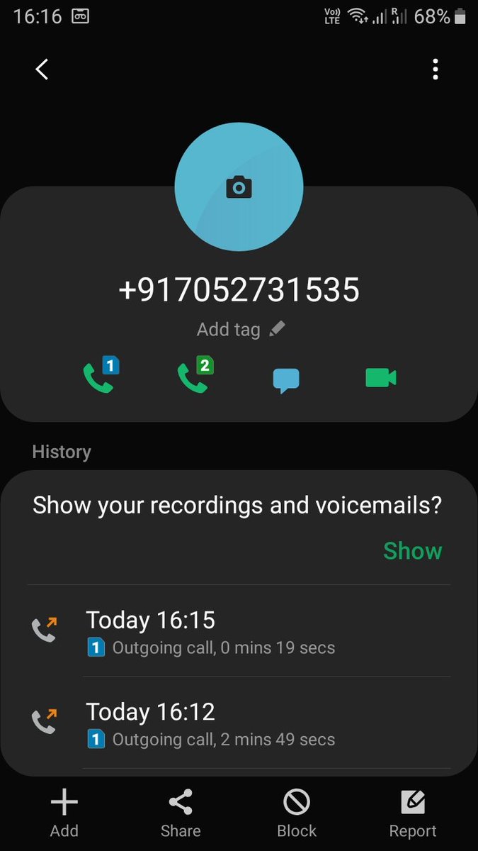 डियर <a href="/DelhiPolice/">Delhi Police</a> इस नंबर से मेरे पास कॉल आया था जब मैंने बैककॉल की तो यह
पटेल नगर पुलिस स्टेशन से बात कर रही है ऐसा बोलकर मुझे धमकाने की कोशिश की आपसे अनुरोध है कृप्या चेक करे क्या मामला है?
<a href="/priyarajputlive/">Priya singh</a> <a href="/LtGovDelhi/">LG Delhi</a> <a href="/ArvindKejriwal/">Arvind Kejriwal</a> <a href="/JhalkoDelhi/">Jhalko Delhi</a> <a href="/CPDelhi/">CP Delhi #DilKiPolice</a> <a href="/HMOIndia/">गृहमंत्री कार्यालय, HMO India</a> <a href="/CMODelhi/">CMO Delhi</a>