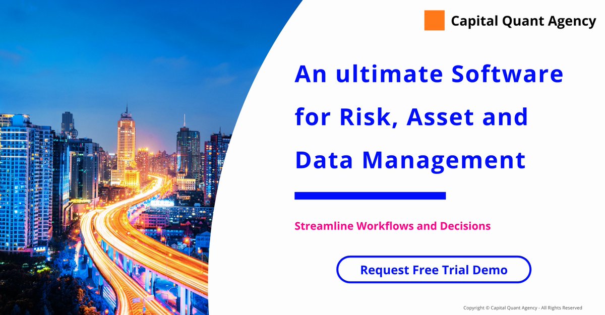 Request your Free Trial Demo to our ultimate Software for Risk, Asset and Data Management.

Link .: bit.ly/3rmCYdm
