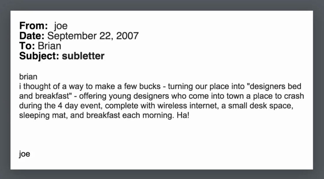 On this day in 2007: an email leads to the creation of Airbnb.