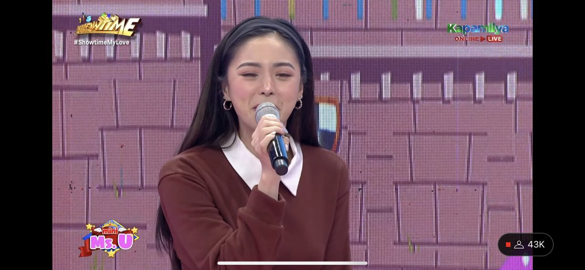 _danielyap's tweet image. #ShowtimeMyLove 

Kim Chiu on Mini Miss U segment
#MiniMsU | @prinsesachinita