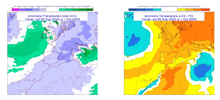 AEMET_Esp's tweet photo. #AEMETBlog
Predicción para las próximas tres semanas
La semana del 25 de septiembre al 1 de octubre estará caracterizada por la probable entrada de sucesivos frentes atlánticos. El primero de ellos, poco activo...
https://t.co/OOrD6rBs5a https://t.co/vz4xXxmrmR