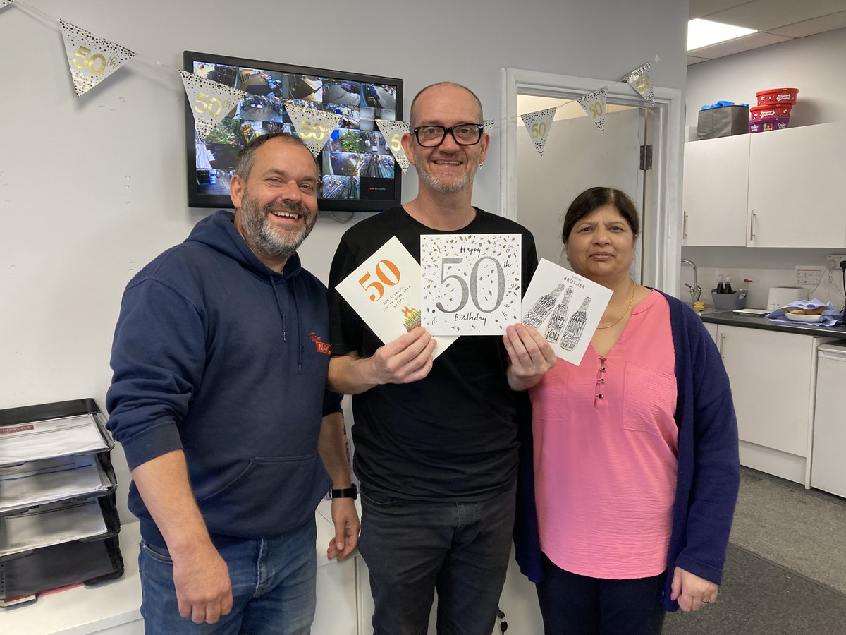 Naylor_Ind's tweet photo. 🎉Happy Birthday to John from Naylor Specialist Plastics, Tipton, who is celebrating a significant birthday! 🎉
#happybirthday #congratulations #milestonebirthday #significantbirthday #britishmanufacturing https://t.co/NAan9ie5d8