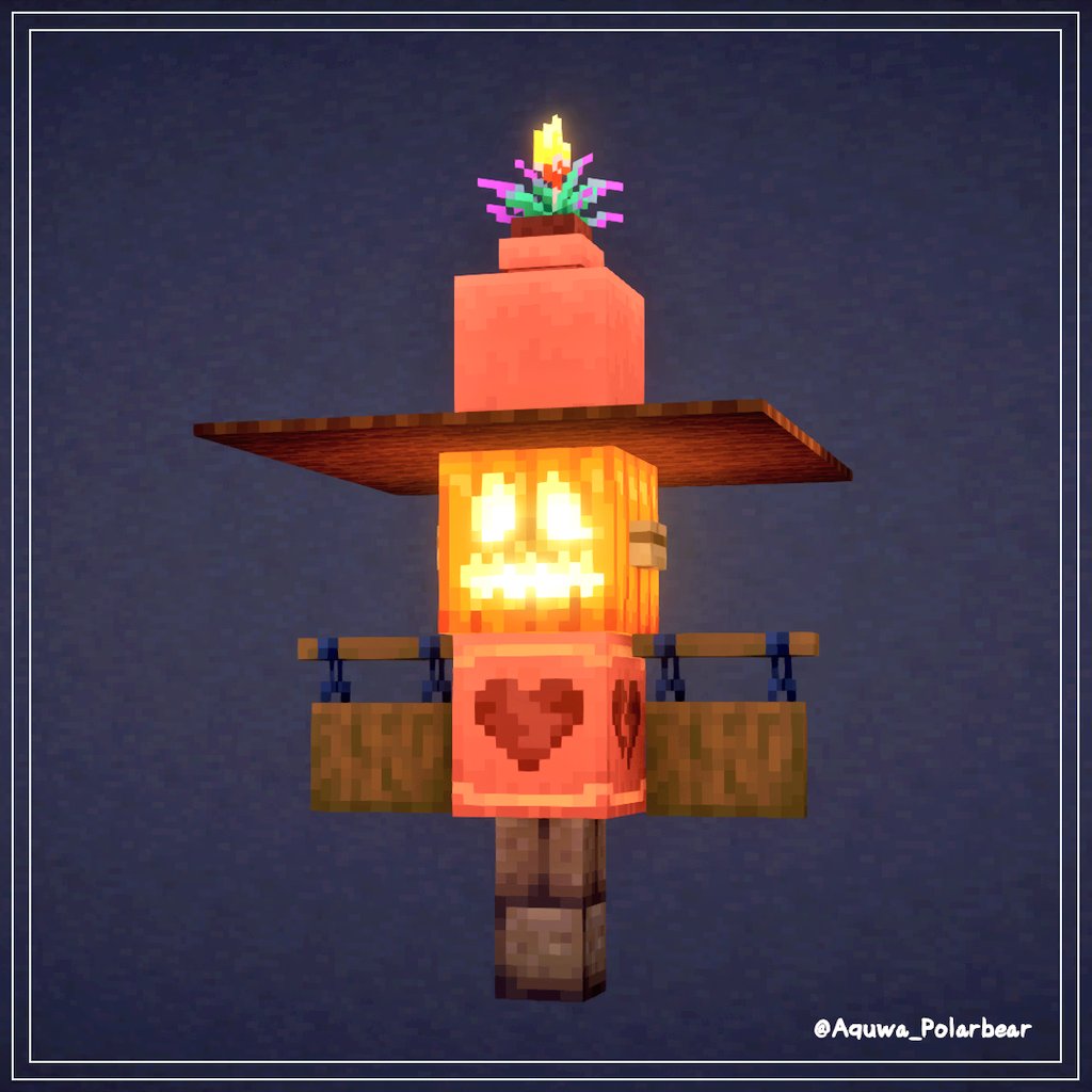 Aquwa_Polarbear's tweet photo. ちょっとファンキーなゴースト👻🎃
#マイクラ #Minecraft https://t.co/34lMhtYbvd