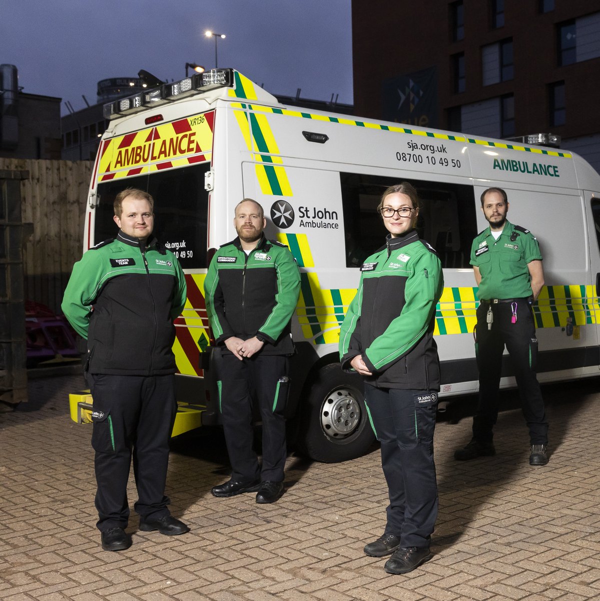 Keeping communities safe at night 💚

St John Ambulance volunteers across the country are giving up their time to keep the public safe, including students enjoying Freshers' Week.