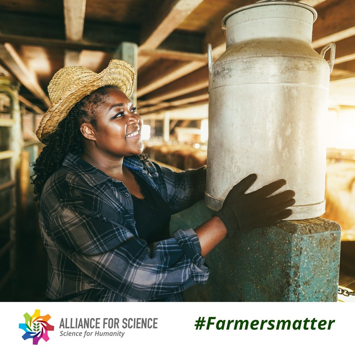 Agriculture employs over 1 billion people globally, making it the largest source of employment across the Global South. Let's recognize the vital role that farmers play in our societies and work towards creating sustainable options for them. #FarmersMatter