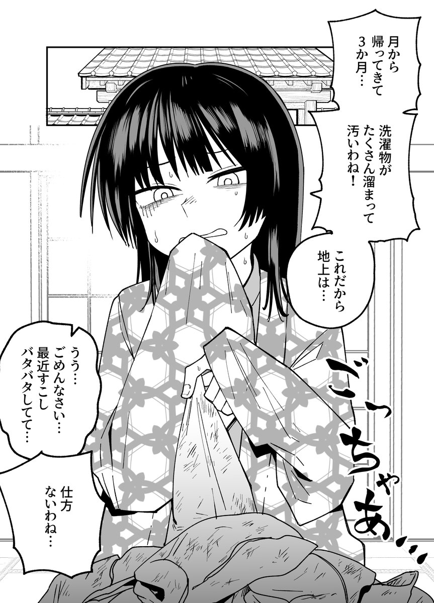 地球に帰ってきたかぐや姫(1/3) 