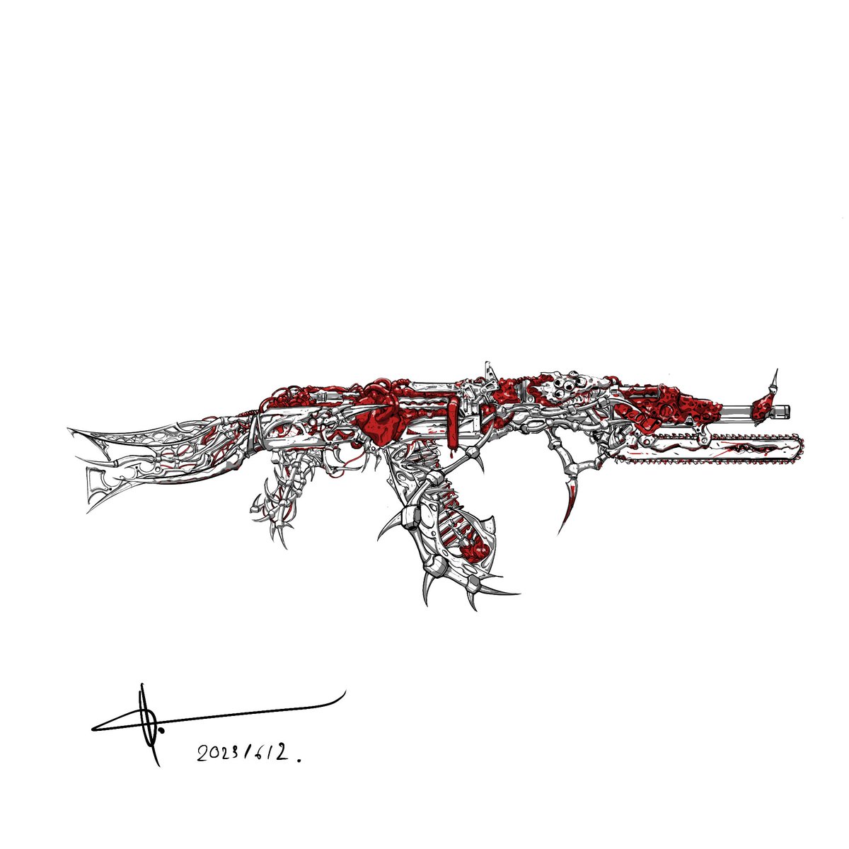 ahiatharu's tweet photo. 2023/6/2 work

#gunconcept #conceptart #illustration #original #digitalart https://t.co/72SQttDkFo