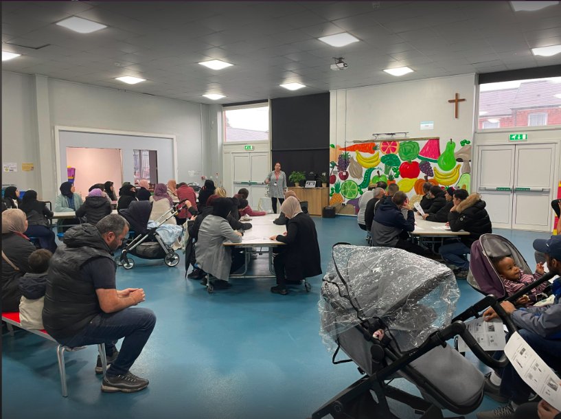 Another packed house for this morning's Read Write Inc phonics workshop for parents and carers. Thank you to all those who came; your support will help to give your children the best possible start on their reading journey! <a href="/RuthMiskinEdu/">Ruth Miskin Training</a>