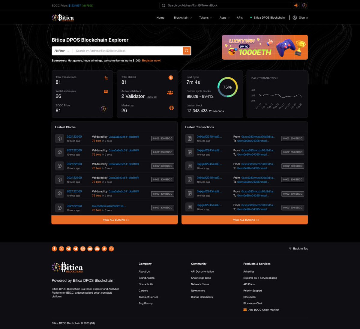 thebitica's tweet photo. 🥳🥳🥳🥳🥳🥳🥳
🎯🎯🎯🎯🎯🎯🎯
🥁🥁🥁🥁🥁🥁🥁
Congratulations, Bitica Blockchain users
#Bitica Blockchain is now upgrading the most powerful Blockchain technology
#DELEGATEPROOFOFSTAKE
(DPOS BLOCKCHAIN)
#Mainnet & #Testnet now live World Wide
#Date 28/09/2023
#Coinmarketcap Event calander Anousment soon
👉International Big media House publishing press releases more than 1000+ Anousment Soon.
🎯🎯🎯🎯🎯🎯🎯
What Is Delegated Proof of Stake?
👉DPoS was first conceived by Dan Larimer in 2013 and utilised in his project BitShares.
👉DPoS is Proof of Stake (PoS) with a slight difference: In DPoS, users vote in delegates, also known as validators, to verify and produce blocks. After they successfully produce a block, these validators may then distribute their block rewards to those who voted for them.
Pros of DPoS:
✅Reputation-based
✅Fast Scalable/
✅Minimum hardware requirements
Voting power Cons of DPoS:
✅Malicious token holders
✅Lack o fdecentralisation
Engagement is needed
EOS, BitShares, and TRON are just a few of the projects that utilise DPoS to power their blockchains
Blockchain details link:
https://t.co/iJCrC56ERp