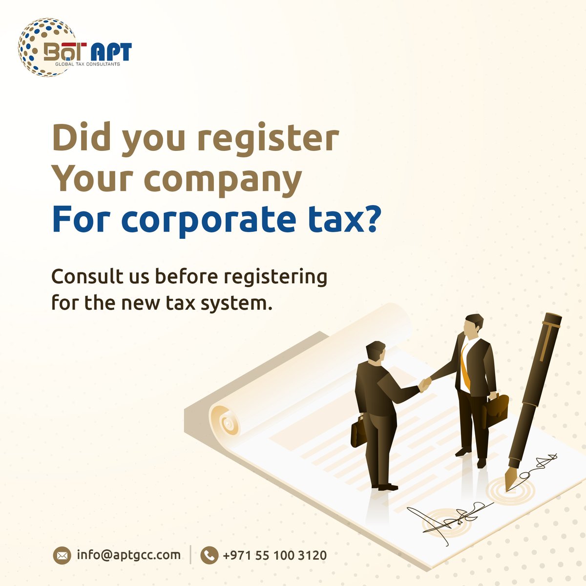 BOTAPTGlobalTax's tweet photo. The debate on - Is the new tax a blessing or boon - is still on. But, don't be fooled by gossip and rumors. Take guidance from experts and know the merits and demerits of registering your company for the UAE corporate tax. 
#UAETaxLaws #TaxationInUAE #uaetax #uaecorporatetax https://t.co/SVufovV8Du