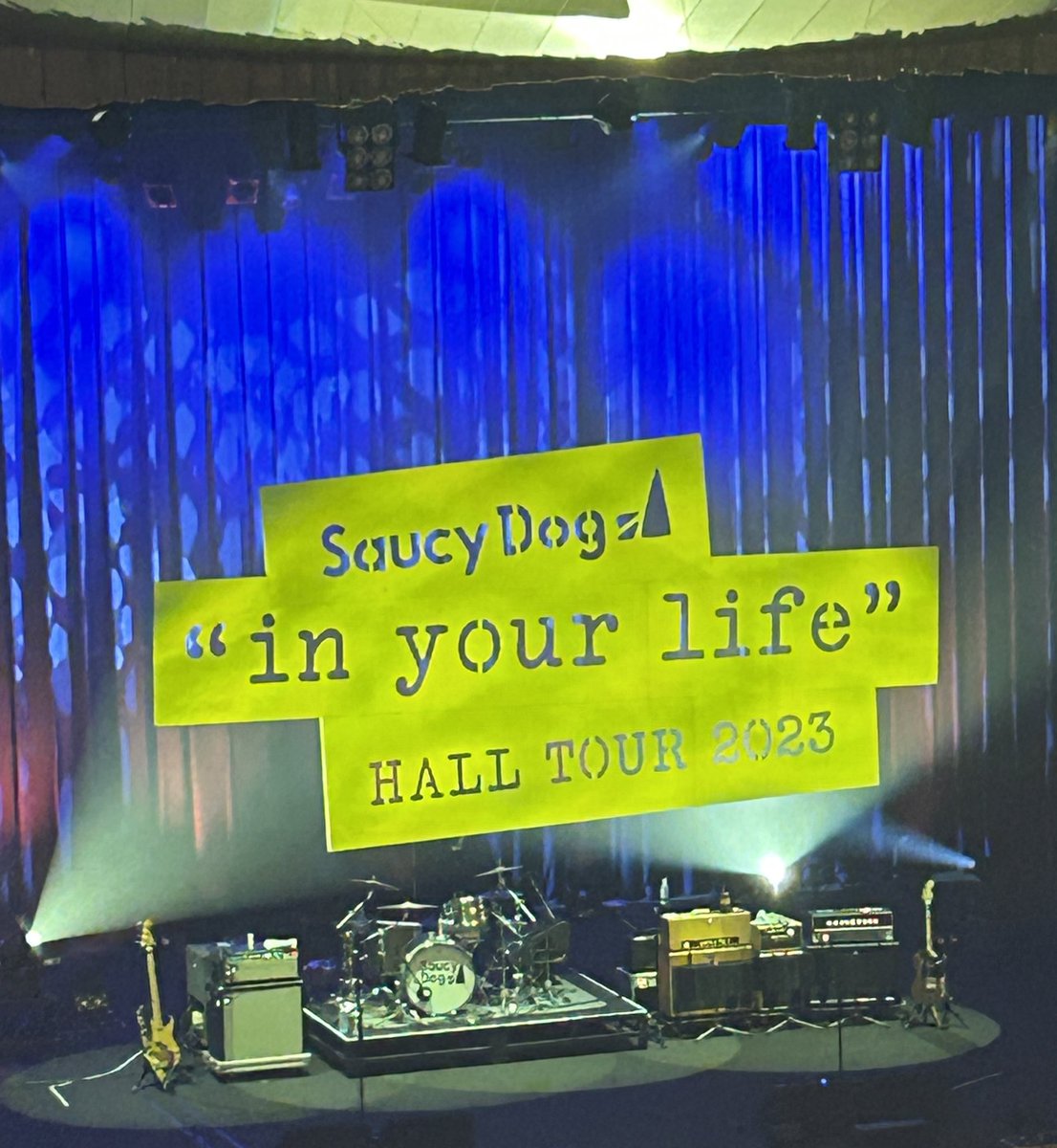 mikan_umako's tweet image. ｰｰSaucy Dog HALL TOUR 2023 "in your life"ｰｰ

初のサウシーLIVE楽しかった
 #SaucyDog  #inyourlife  #金沢