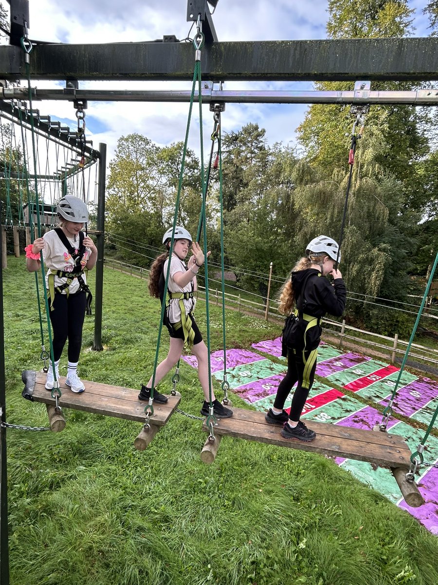 Year6TSP's tweet photo. They are smashing it ! #ValleyGroup we aren’t scared of no ropes! https://t.co/cCpVzCf7Sg