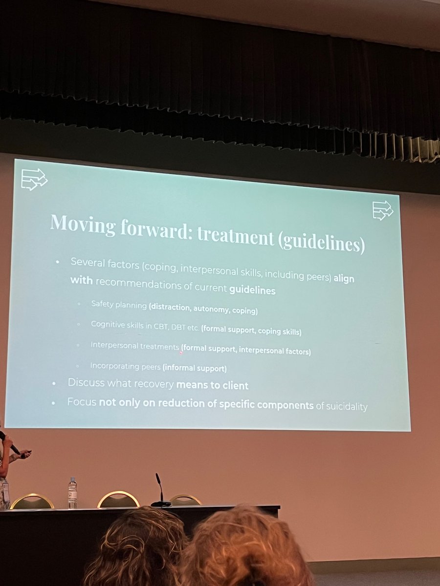 What helps with recovery from suicidality in young people? Being connected, self, coping skills, autonomy, perspective, practical support-importance of connection highlighted again