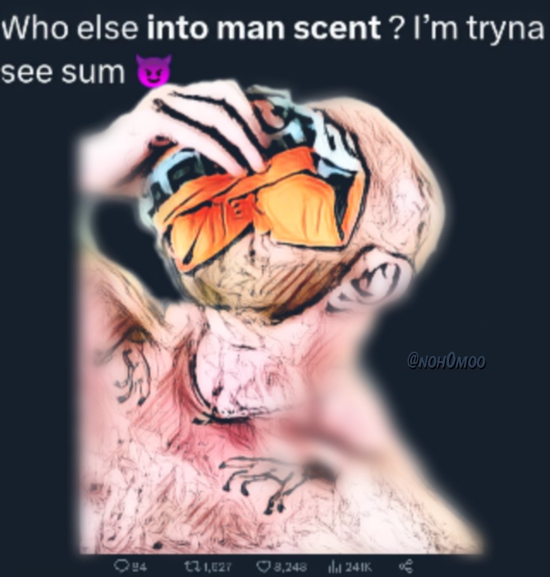 RT if you into manscent ♨️👃🏾🍆🍑💯