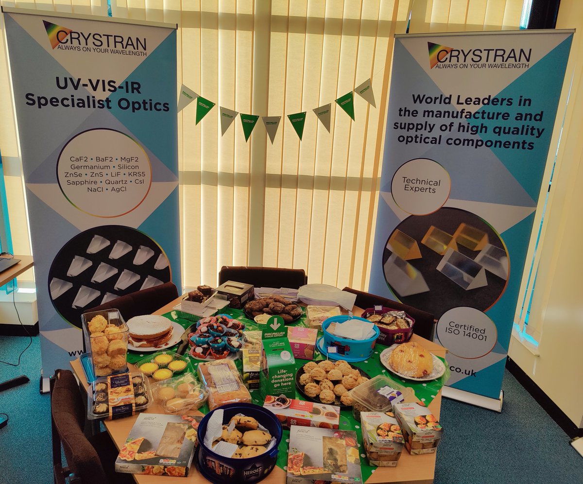 crystran's tweet photo. It is our favourite day today, Cake Day! We have all been busy baking and spending to supply cakes and goodies for support of Macmillan Coffee Morning. 

#macmillancoffeemorning https://t.co/SyPts0YTMo
