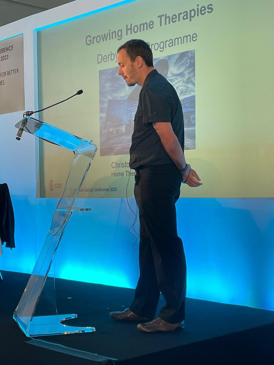 chadite79's tweet photo. Sharing with Uk Annual Dialysis Conference, how to use unqualified staff for training patients, feeling proud to present our program. #nhs #proudsupportworker @DerbyRenalTeam @UHDBTrust https://t.co/IvpzJSITjF