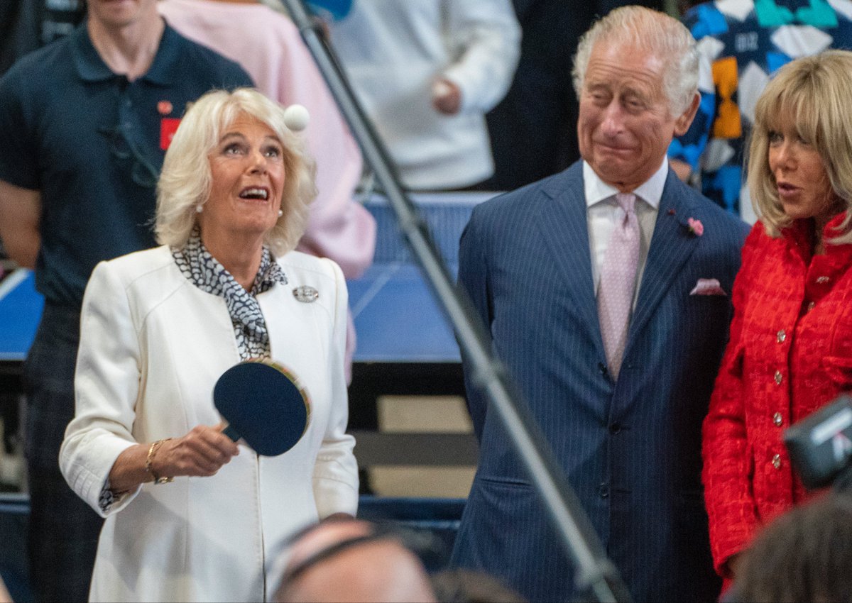Their Majesties the King and Queen met community sports groups and well-known sports stars, to show the benefits sport can bring, particularly to young people. The visit took place as France hosts the Rugby World Cup and prepares to host the Olympics in 2024.