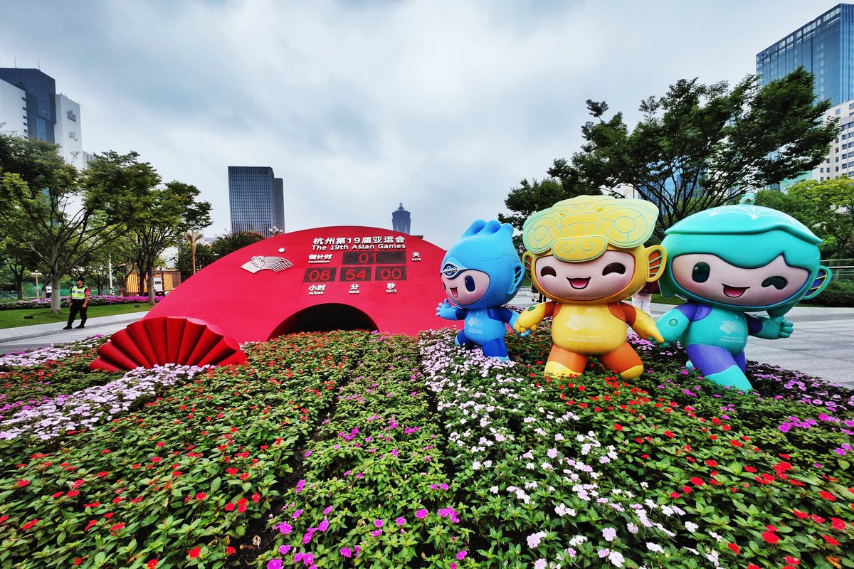 bigbig_wolf's tweet photo. 第19届亚运会大幕将启。The 19th Asian Games will be held.#2023杭州亚运会 #The19thAsianGames #hangzou #RainyDays https://t.co/Cpj61EGKe0