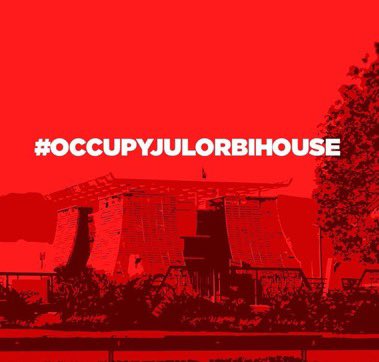 TMSKDJ's tweet photo. #OccupyJulorbiHouse https://t.co/wQvnZncJRO
