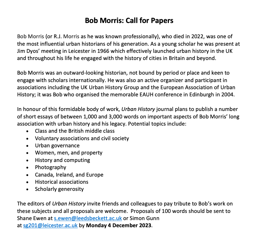 Urban History tweet media