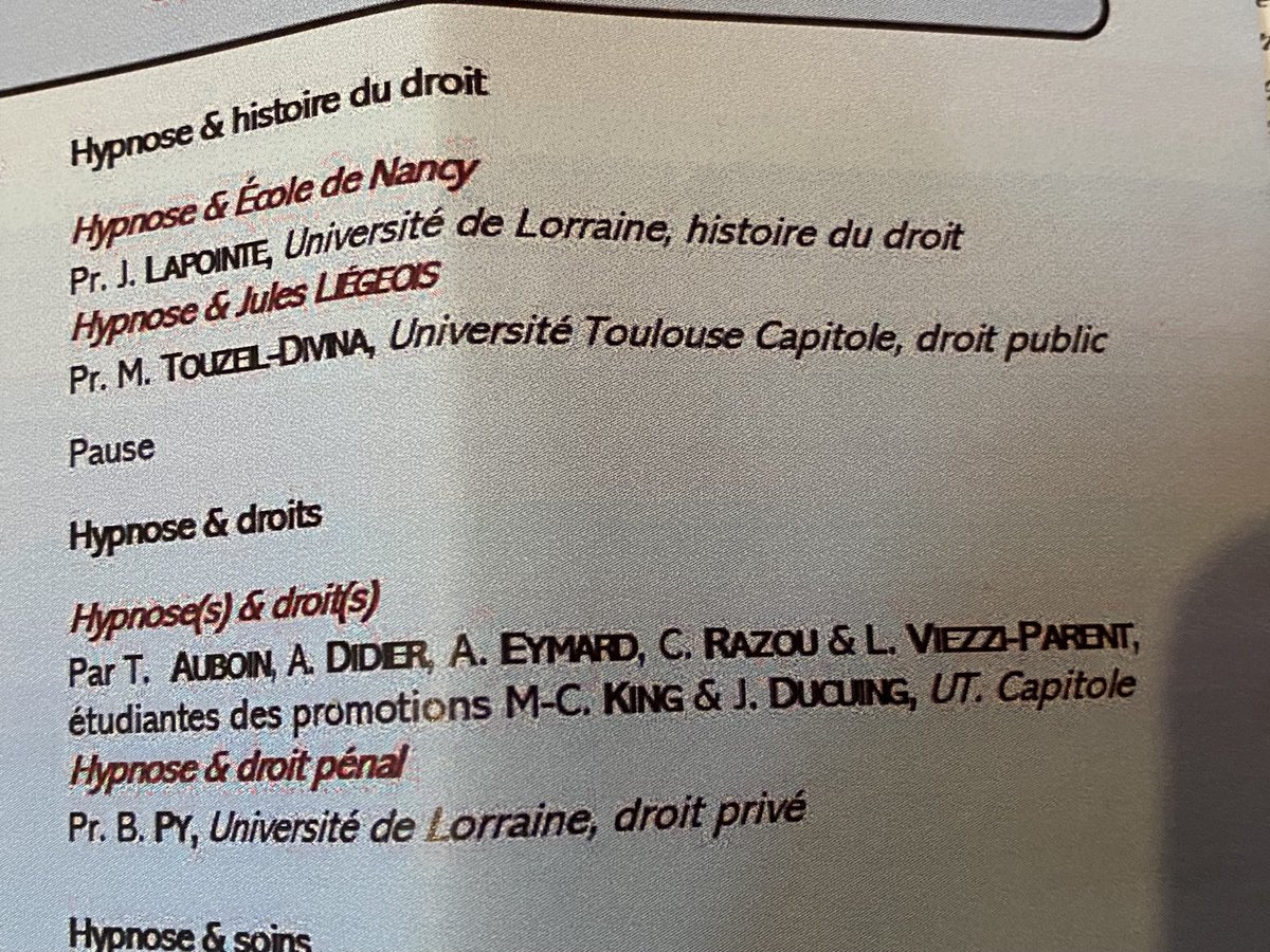 Hypnose &amp; droits 😎