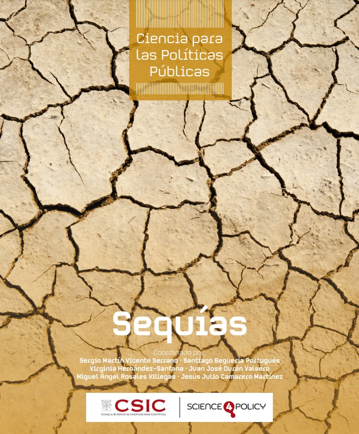 CSIC's tweet photo. El 33% de España se encuentra en sequía prolongada. Esto impacta a ecosistemas y sociedad. El CSIC ha elaborado un informe de 'Ciencia para las políticas públicas' con datos y recomendaciones para la gestión de este déficit de agua.
Descárgalo aquí➡️https://t.co/SuBLN8T2Ra https://t.co/Luvl7hQDYg