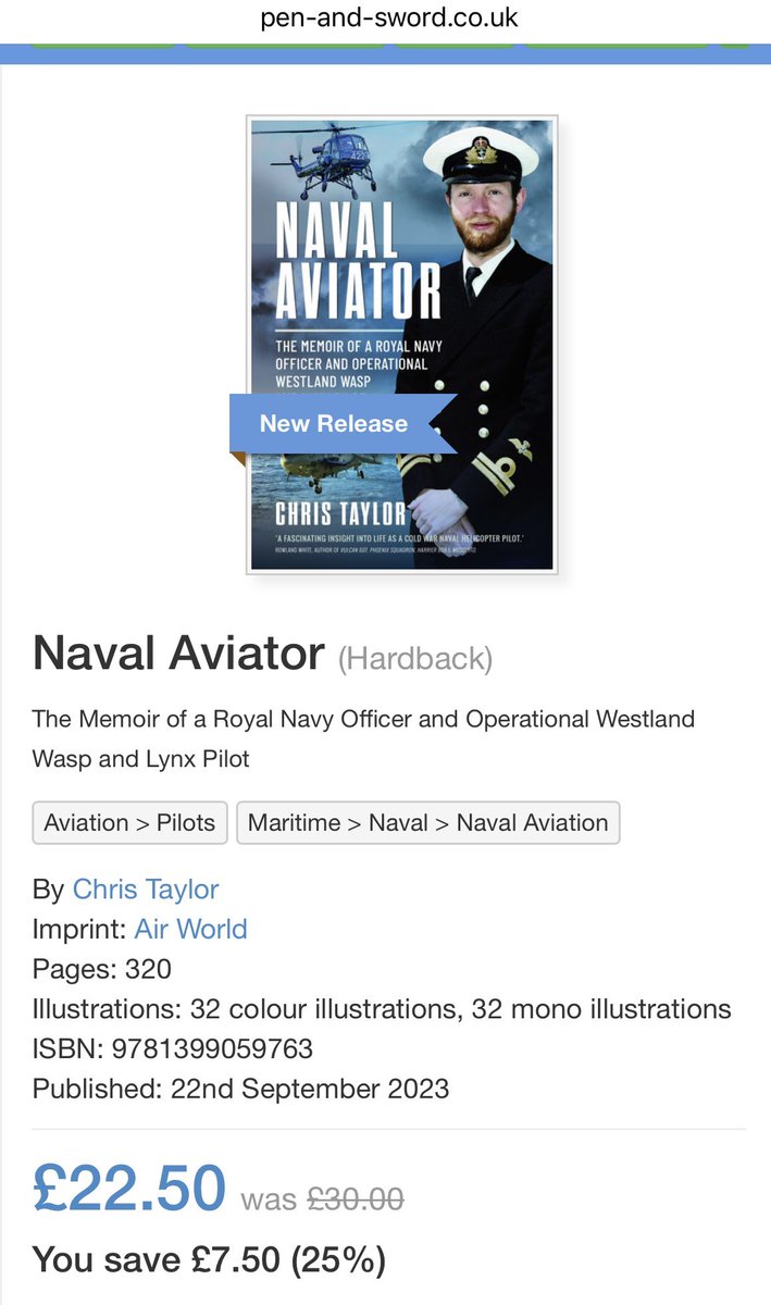 Naval Aviator - my third book - has just been published a month early. This volume attempts to cover my time in the Fleet Air Arm. #navalaviator #testpilotbook #fleetairarm #FAA #navy #helicopter #BookRecommendation #BookRecommendations
