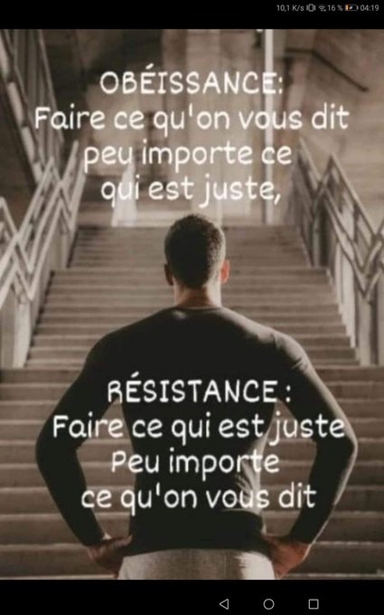 @EricArchambaul7 #Resistance #Desobeissance #ReprenonsleContrôle