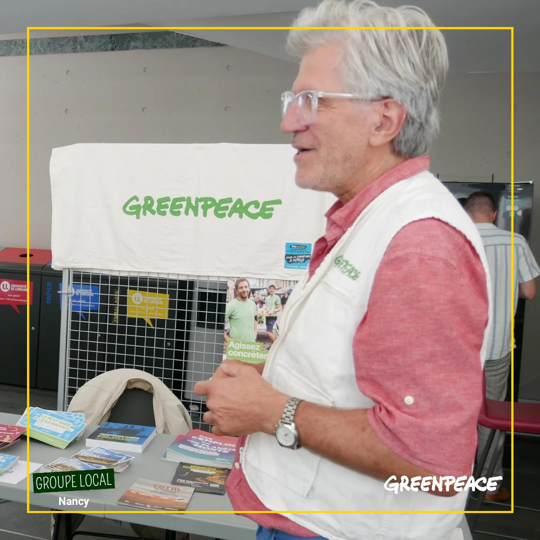greenpeacenancy's tweet photo. Nous étions présents ce mardi 19 à l’Institut d’Administration Économique de Nancy pour présenter l’activité de Greenpeace aux étudiants. 
Vous savez quoi ? Notre stand a eu un certain succès 😉
@IAENancy 
#Nancy https://t.co/qUOhTvABGl