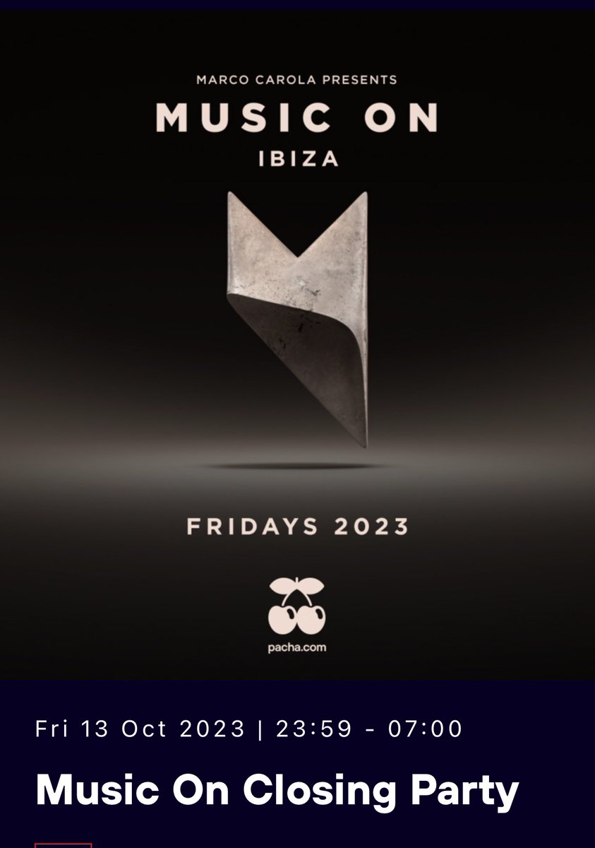 Looking for 2x Pacha closing tickets Friday 13th pls xxxxx