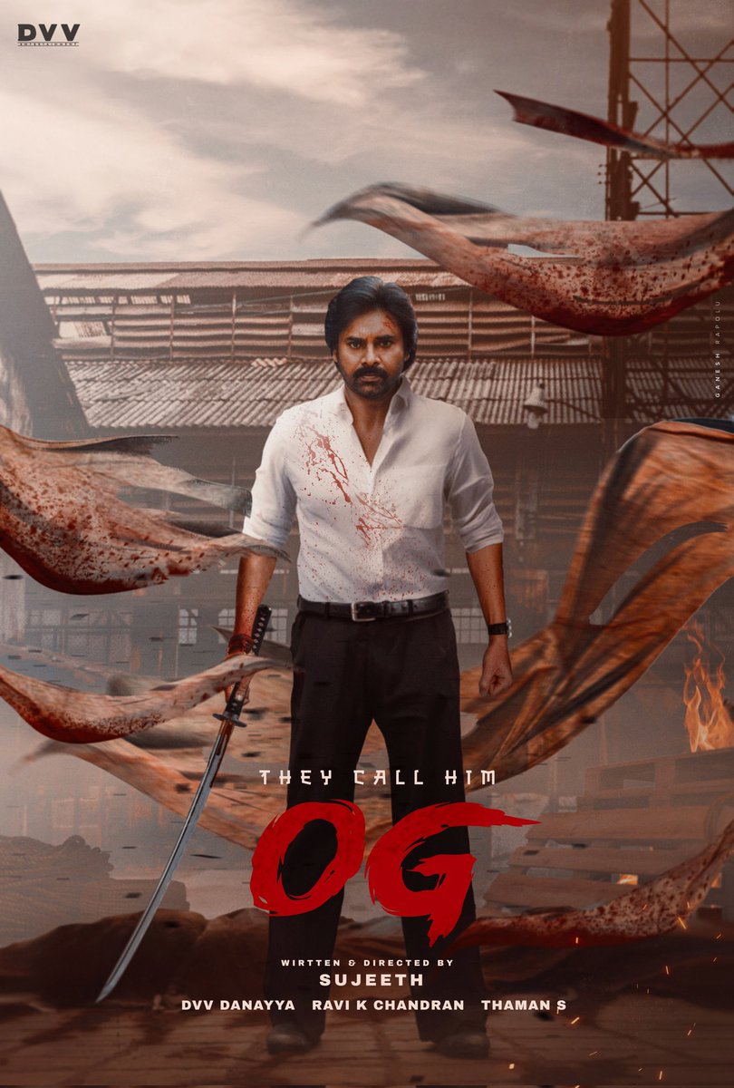 SPeddibotla's tweet photo. @PawanKalyan @MusicThaman @DVVMovies

#TheycallhimOG #sujeeth #PAWANKALYAN #HungryCheetah #PawanKalyan https://t.co/nkF0OusOhc