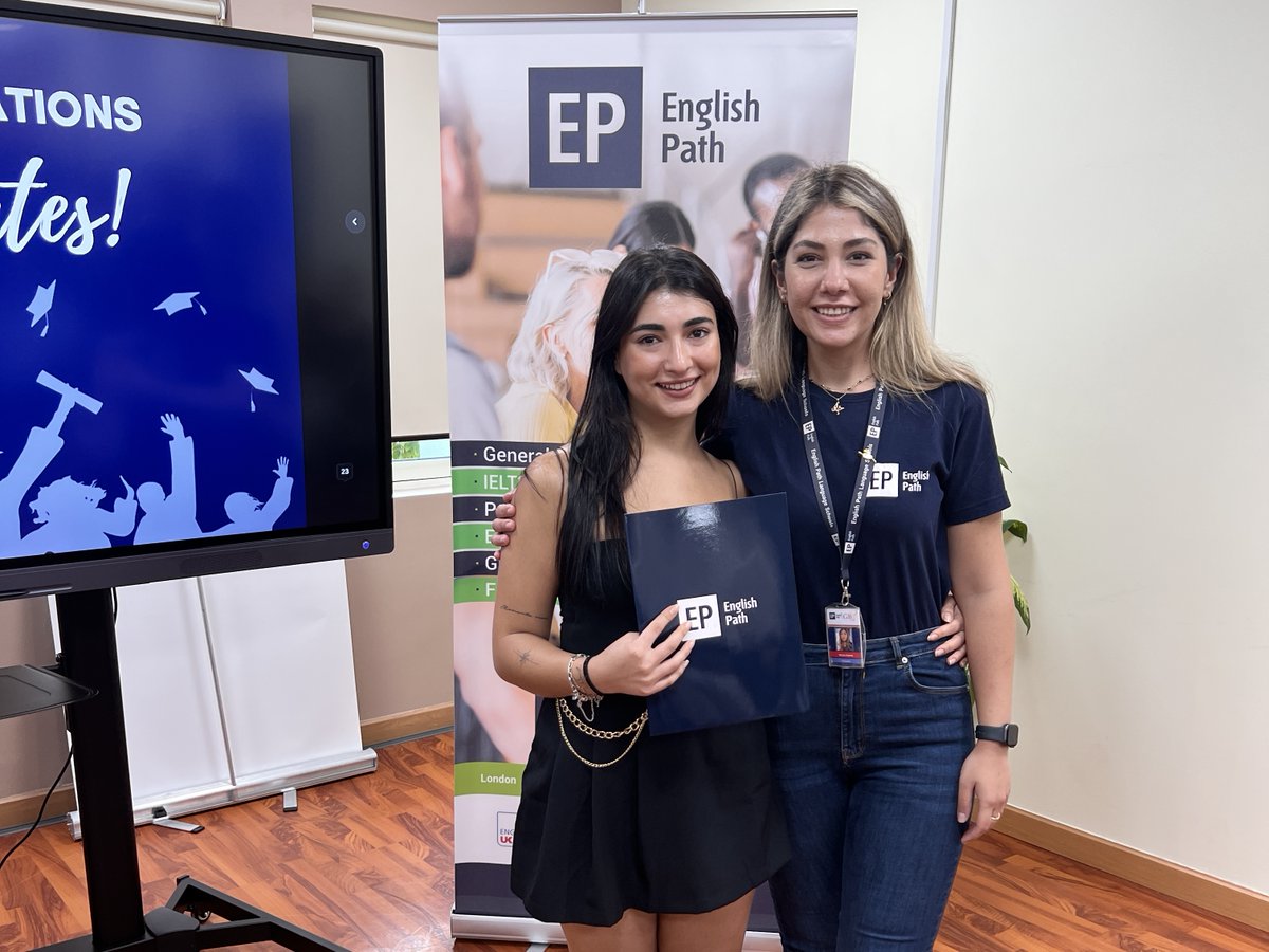 EnglishPathUK's tweet image. Congrats to our EP Dubai graduates! Your hard work has paid off. 

Join us in celebrating their success!⁣
⁣
Ready to begin your own journey? Enrol today and be part of the EP Dubai community: bit.ly/3PMtXUz⁣
⁣
#EPDubaiGraduation #studentlife #Epcommunity #EPMoments