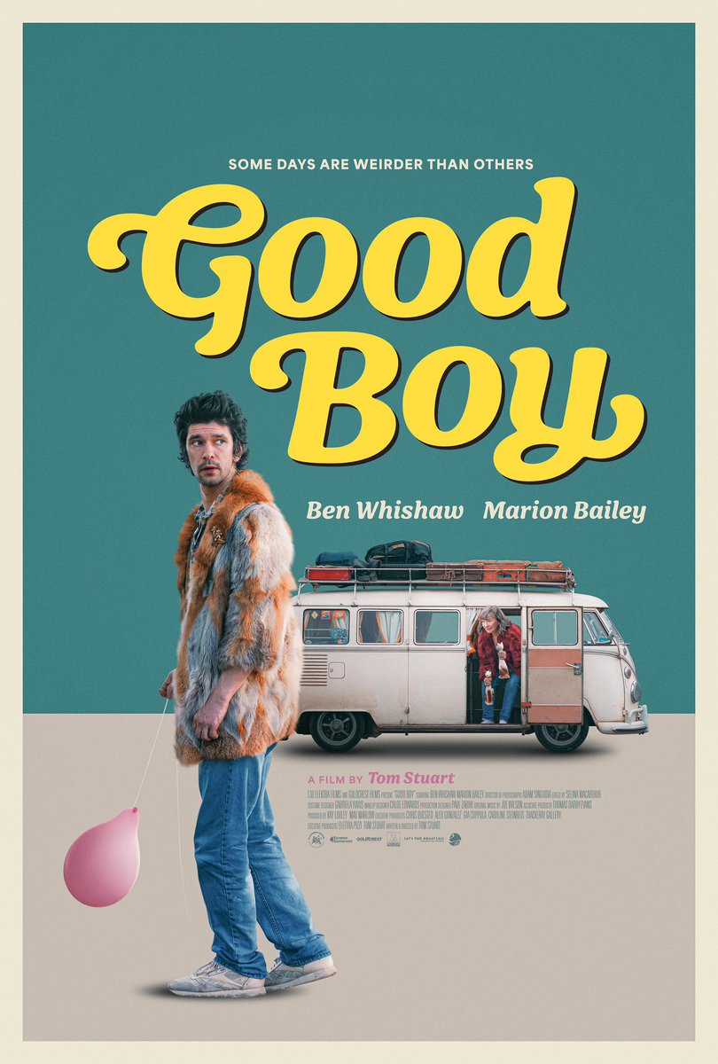 Went to a screening of this gorgeous short film written and directed by Tom Stuart, starring Ben Whishaw and Marion Bailey 
It’ll be doing the rounds of festivals etc so go to <a href="/GoodBoy_Short/">Good Boy</a> for links and info. It’s practically perfect in every way. ♥️🎥