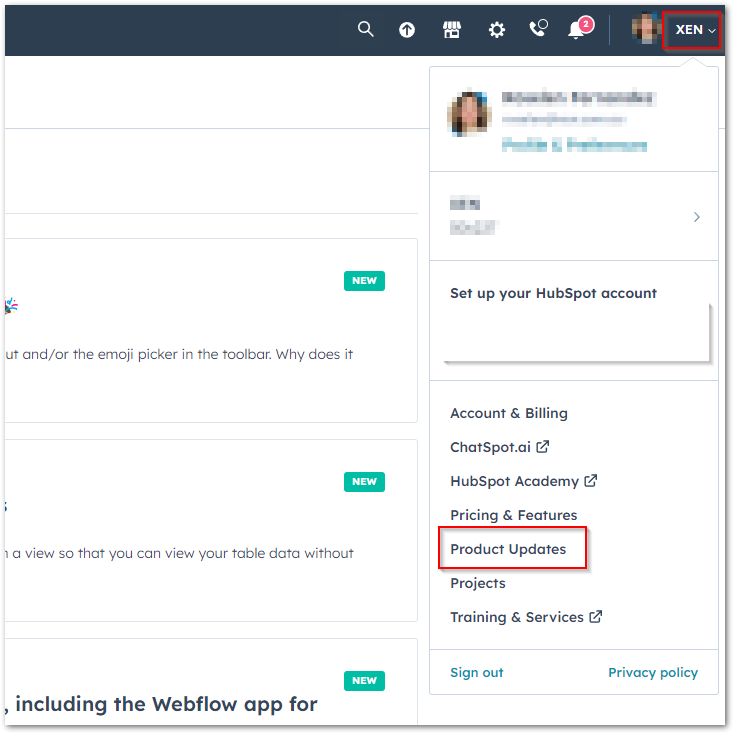 Stay updated with the latest #HubSpot releases and features by navigating to the 'Products and Updates' menu in your portal. You'll see all the recent updates and have the option to join betas! 

Alternatively, you can listen to #HubShots: hubs.ly/Q02352KV0