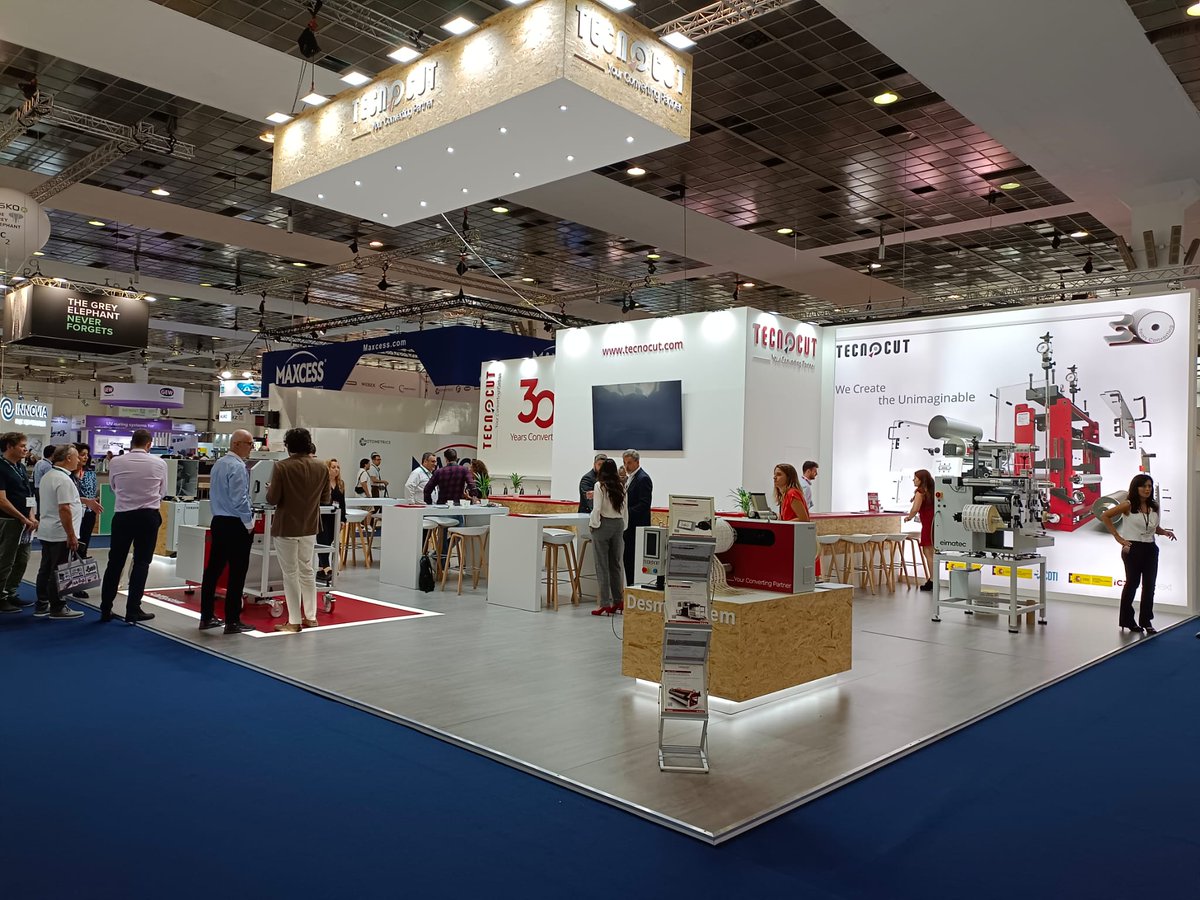 Tecnocut__'s tweet photo. It's been a week since we closed @Labelexpo 2023. We would like to thank everyone who stopped by our booth for coming to learn about our engineering solutions. We are already looking forward to #Labelexpo2025 and having the privilege of meeting you all in Barcelona. See you soon! https://t.co/DKOR5Rr1f4