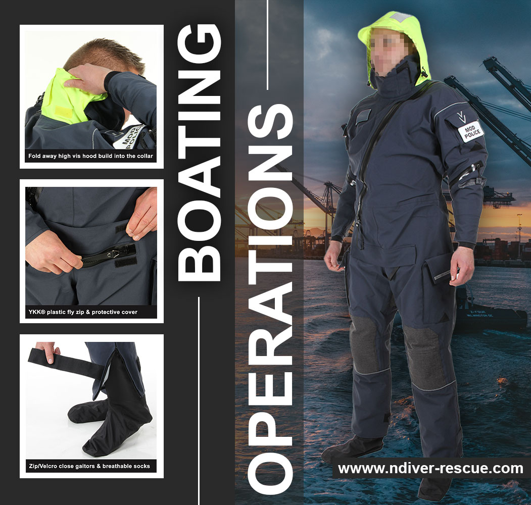 NorthernDiverUK's tweet image. Our Boating Ops Drysuit, designed for elite maritime pros! 🌊 Unmatched comfort and performance with features like neoprene seals, fleece-lined collar, and more. Trust the gear trusted by the pros.
ndiver-rescue.com/boating-ops-su…
#northerndiver #boatingadventures #boating #marinelife