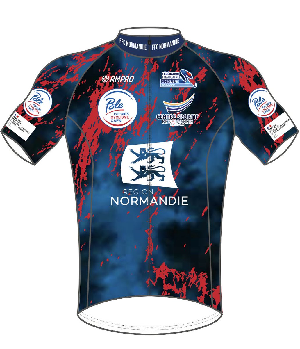 Nous sommes heureux de vous présenter le nouveau maillot du Pôle Espoir cyclisme de Caen. Merci
@rmpro
<a href="/RegionNormandie/">Région Normandie</a>
<a href="/CSNHoulgateCaen/">Centre Sportif de Normandie</a>
<a href="/NormandieCyclis/">Normandie cyclisme</a>