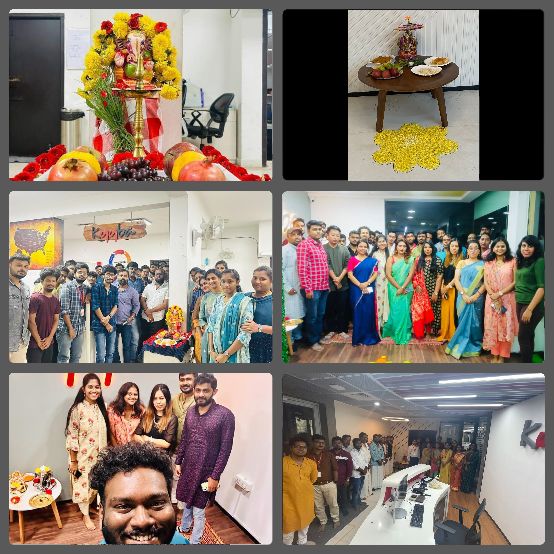 Kyyba wishes all a Happy Ganesh Chaturthi.

May Lord Ganesha fill your life with happiness, guide you to a bright, prosperous and harmonious future.

Our India teams celebrated the festival with great enthusiasm in Bangalore, Chennai, and Trichy Offices.

#TeamUnity #GlobalFamily