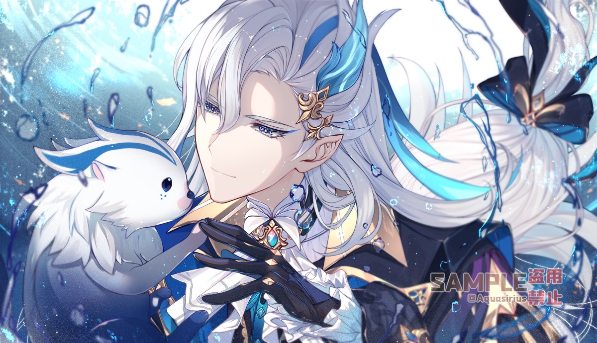 AquasiriusA's tweet photo. #那维莱特 #neuvillette #ヌヴィレット https://t.co/wwFGosnuZl