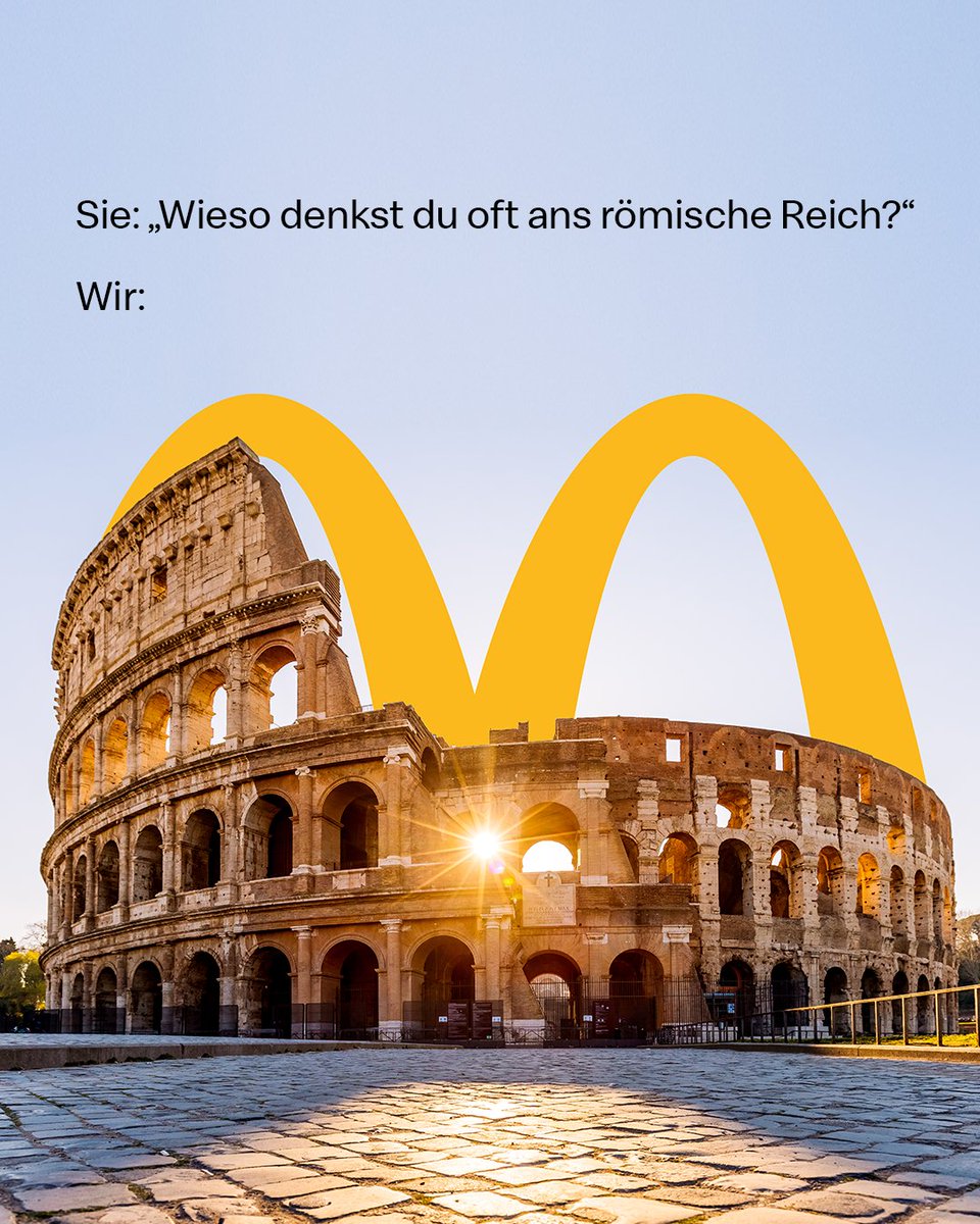 Wie oft denkt ihr ans römische Reich?