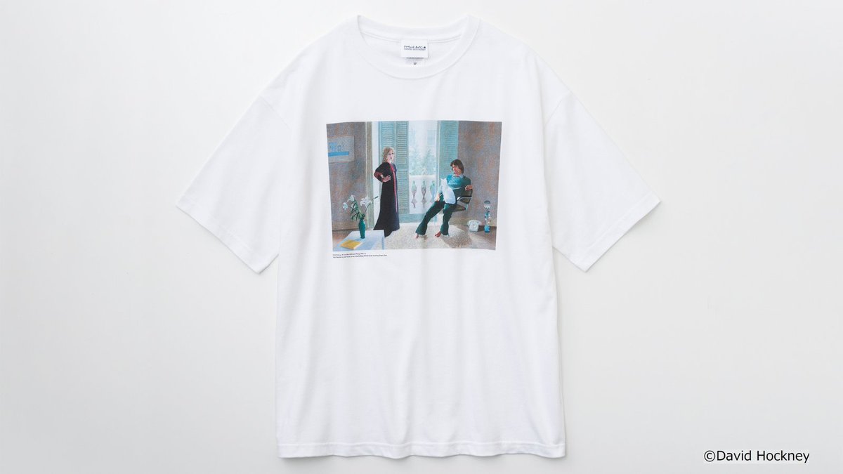 デイヴィッド・ホックニー展 半袖Tシャツ 春の到来 ラッパスイセン